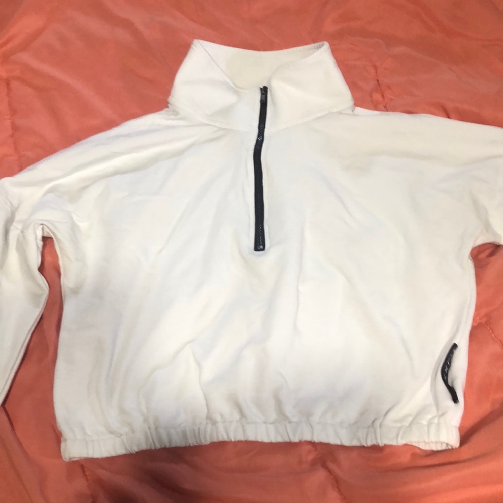 Flexxfit Cropped Scrunch Sweatshirt